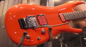 Custom JS2140 Joe Muscle Car Orange Electric Guitar Floyd Rose Tremolo Bridge HS Пикапы роскошной abalone dot Inlay Chrome Hardwa4881236