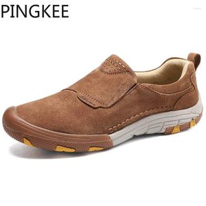 Scarpe casual pingkee in rete di rivestimento eva schiuma insole gambo nylon leggero supporto ammortizzato comfort per uomini sneaker