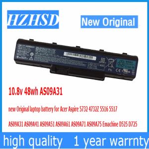 Piller 10.8V 48Wh AS09A31 4732 Acer Aspire için Yeni Orijinal Dizüstü Bilgisayar Pili 5732 4732Z 5516 5517 AS09A31 AS09A41 AS09A51 AS09A61 AS09A71