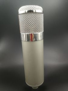 Аксессуары U47 Microphone Body Diy Studio для корпуса корпуса серебряного цвета с хромированной корзиной в бесплатной доставке.