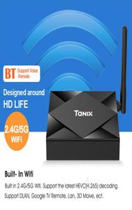 Tanix TX6S Android 100 TV Box AllWinner H616 Quad Core 4GB 32GB 64GB A53 CPU Dual WiFi Bluetooth Smart Boxs9534249