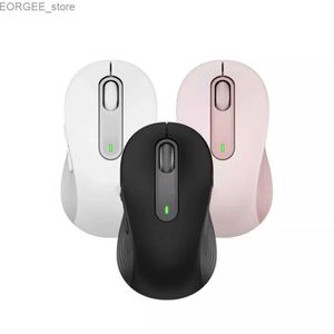 Портативная беспроводная мышь мыши Bluetooth inalambrico Mouse Mouse для ноутбука для ноутбука iPad Y240407