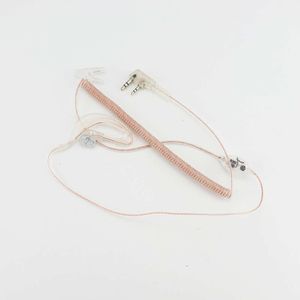 Şeffaf Eğri Kulaklık Kablosu Walkie Talkie Universal High-End Ear Asma Çekme Kulaklık Baofeng 5R