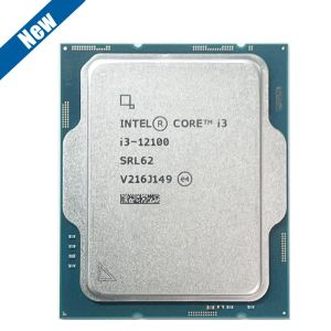 ЦП Новый Intel Core i312100 i3 12100 3,3 ГГц 4core 8thread CPU Процессор Intel 7 L3 = 12M 60 Вт LGA 1700, но нет вентилятора