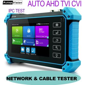 Wanglu IPC5200 Plus CCTV Test Monitörü 5.4inch Ekran Ekran Koaksiyel HD AHD TVI CVI Video Gözetleme Test Merkezi POE Kablo Testi