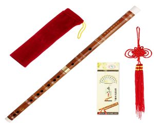 Bambu flüt dizi içinde c pliggable geleneksel el yapımı Çin müzik enstrümanı7208119