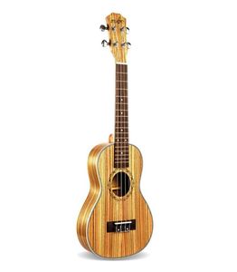 23 inç konser zebra ahşap ukulele 4 teller Hawaiian mini gitar uku akustik gitar ukelele gitar Müzik severler için hediyeler7052790