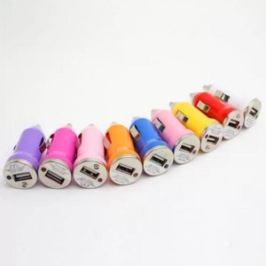 Metal USB -порт Car Charger Universal 12 вольт для Apple iPhone iPad iPad samsung Galaxy Smoke Charger6318381