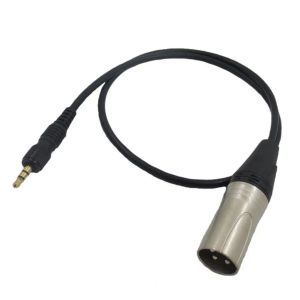 Аксессуары 3,5 мм 3PIN XLR -кабель -кабель Снижение шумоподавляемого стереопробуческого соединения микрофона для Sony D11 D21 V1