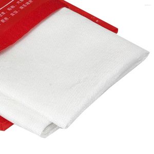 Battaniye ateş battaniye fiberglas alev geciktirici hayatta kalma güvenlik kapağı beyaz barınak söndürücüler koruma