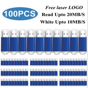 YAZICILAR 100 PCS/LOT RENK USB Flash Drive Ücretsiz Lazer 2.0 4GB 8GB 16GB Bellek Çubuğu Pendrive 32GB 64GB 128GB USB Stick Flash Disk