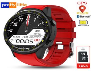 GPS Akıllı İzle Sim Kart Kameralı Erkekler F1 Smartwatches Kalp Hızı Tespit Spor Telefon Bağlantılı İzle Android IOS Clock6252238