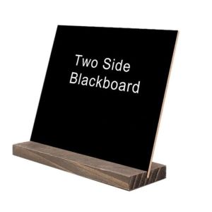 Tarama 10set ahşap masa üstü kara tahta çift taraflı kara tahta mesaj masası çocuk oyuncak