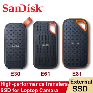 Lens SSD Taşınabilir Katı Hal Sürücüsü 4TB 2TB 1 TB USB3.2 TYPEC/A E81 E61 Dizüstü bilgisayar kamerası için harici sabit sürücü mobil sabit disk