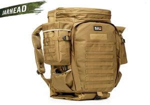 911 askeri kombine sırt çantası 60L büyük kapasiteli çok işlevli tüfek sırt çantaları erkekler seyahat trekking taktik saldırı sırt çantası T1901572924