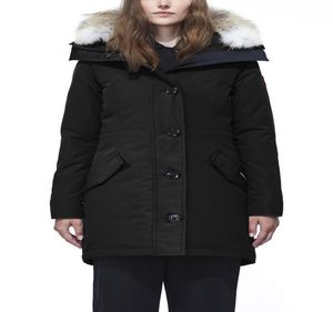 2021SS Luxury Jacket Women039S Канада Femme Down Parka Black Navy Grey Juper