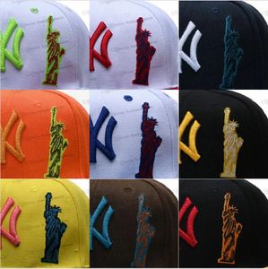 Оптовая торговля 2024 25 цветов мужские бейсбольные шляпы Snapback Hats Toucas Gorros Classic Hip Hop 