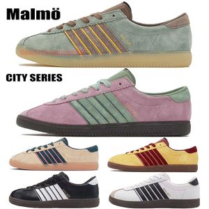 Бесплатная доставка оригиналов Malmo City серии тренеры на озере Blue Moderna Museet Museet Pink Land Swedish Aggakaka Designer Mens Mens Fomen Casual Sneakers Классические туфли 36-45