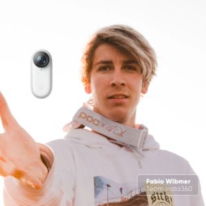 Камеры Insta360 Go 2 64 ГБ/32 ГБ Действие мини -камера водонепроницаем