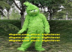 Noel Yeşil Şeytan Genius Canavarı Grinch Maskot Kostümü Yetişkin Karikatür Karakter Reklamcılık Kampanyası EL Pub ZZ83092165598