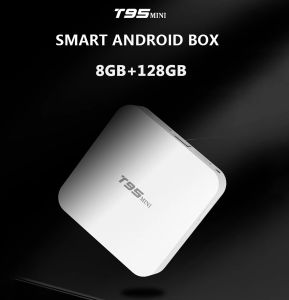 Box T95 Android 10.0 Smart TV Box AllWinner H313 2.4G WiFi 8GB 128GB Network TVBox H.265 Декодер 4K Google YouTube Media Player HDR