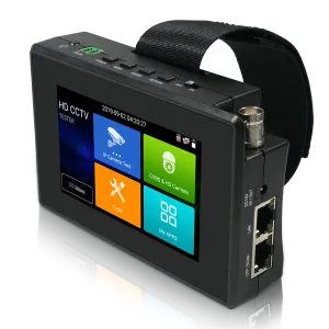 Display Honyde 4K IP -CCTV Tester CCTV Monitor Poe Tester Video Tester CVI TVI AHD CVBS Tester Camera Canter с Wi -Fi Hotspot Control Ptz