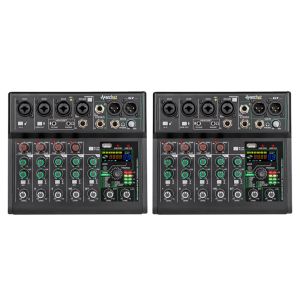 Аксессуары Top G7 Sound Card Audio Mixer Sound Board Console Desk System Interface 7 Channel USB Bluetooth 88 Эффекты микширования
