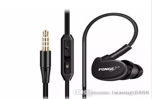HK Yeni Fonge S500 Spor Kulaklıklar Kulak Bas Mikrofon Kablolu Kablolu Teropik Terofik İptal Gürültü Kancası Patlama Modelleri Hi3865166