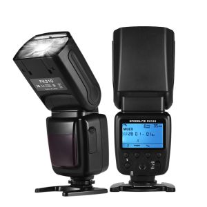 Canon Nikon Sony Olympus Pentax DSLR kamera evrensel kablosuz kamera flaş ışık kamera speedlite gn33 lcd ile mini stand ile çantalar