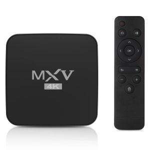 Box MXV 4K Smart TV Box Android 11.0 Amlogic S905W2 4GB+32GB 2,4G 5,8G Dual WiFi 100M inernet TV SET Top Box AV1 Media Player