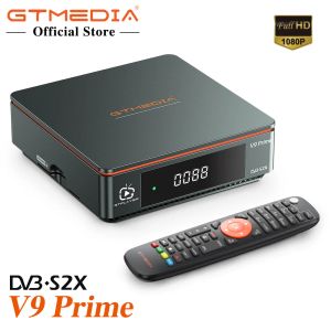 Kutu DVBS2 GTMedia V9 Prime Uydu Alıcı Yükseltme V9 Süper Yerleşik Wifi H.265 Kod Çözücü Reseptör GT Medya V8X TV Kutusu Tam HD