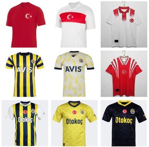 Türkiye 2024 2025 Futbol Formaları Erkekler Hakan Sukur Calhanoglu YADIZ OZCAN KADIOGLU AKTURKOGLU NIHAT ARDA FENERBAHCE DZEKO RETRO TURKIYY 1996 23 24 25 FUTFİKİ SESLİ