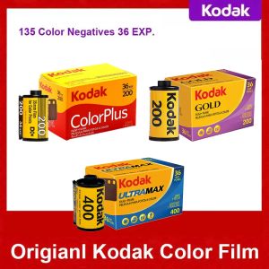 Aksesuarlar Orijinal Kodak Film 35mm 36 Rulo Başına Pozlama ColorPlus200 Altın 200 Renk Ultramax 400 Baskı 13536 M35 / M38 Kamera için Uygun
