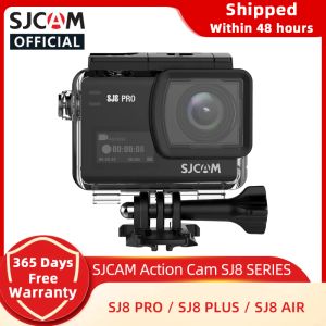 Kameralar SJCAM SJ8 Serisi Eylem Kamerası SJ8 Air SJ8 Plus SJ8 Pro Gyro Antishake 1290P 4K WiFi Uzaktan Kumanda Su Geçirmez Spor DV