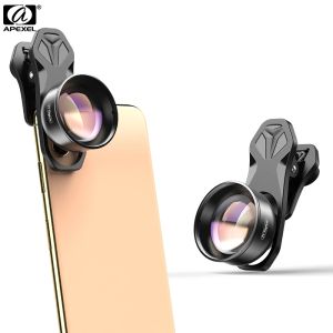 Aksesuarlar Apexel HD 2x Telefoto Portre Lens Profesyonel Cep Telefonu Kamera Telefoto Lens İPhone Samsung Huawei Android Smartpho