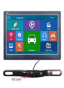 7 inç Araba GPS Navigator HD 800480 LCD Dokunmatik Ekran Bluetooth Avin Kamyonu Kablosuz Yedek Kamera Sistemi 8106595