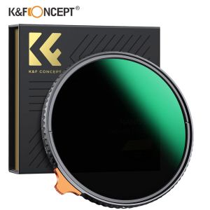 Aksesuarlar KF Konsept ND2nd400 ND Filtre Fader Değişken Nötr Yoğunluk Filtresi 49mm82mm Kamera lensi ayarlanabilir ND itme çubuğu