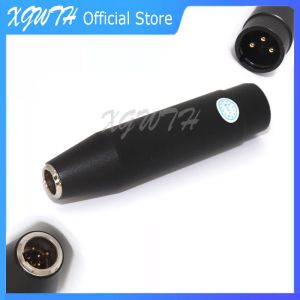 Аксессуары XGWTH 48V Адаптер Phantom Power Male XLR для Shure 4 Pin TA4F лавальер конденсатор конденсатор микрофон музыкальный инструмент Микрофон