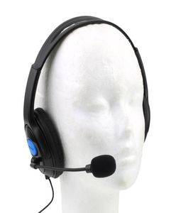 P4890 Kablolu Oyun Kulaklık Kulaklıkları Mikrofon Mikrofon Mikrofon Stereo Supper Bass ile Sony PS4 için PlayStation 4 Oyuncular Whol9904913