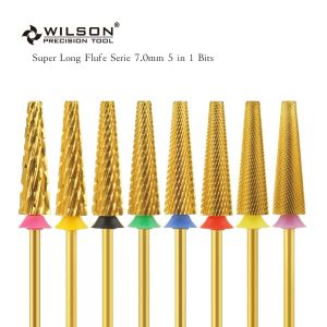 Биты Wilson 7,0 мм 5 в 1 бит Cross Cut Super Long Flute Serie Dlile Bit