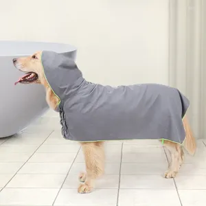 Havlu köpek banyosu hızlı kuru 4 boyutta evcil hayvan havlu gri renk süper büyük saç