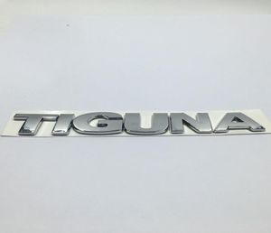 Автомобиль задний багажник крышка хромированной эмблемы тигуанской буквы наклейка логотипа подходит для VW Tiguan8116300