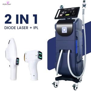 Последний диодный лазер постоянный машина для удаления волос IPL Elight кожа омоложения омоложения морщин Удаление кожи. Салон Использование 2 в 1 оборудование