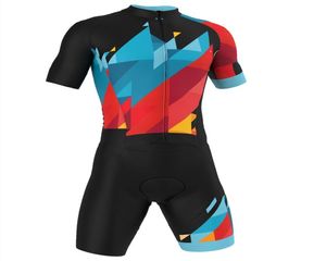 2020 Yaz Erkek Kadın Triatlon Takım Triatlon Bisiklet Jersey Skinsuit Ropa Ciclismo Rode Yarış Bisiklet Giysileri Sulma9926353