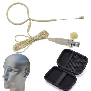 Mikrofonlar Yüksek Performans Act6000 Kulaklık Asma Mipro Wirelss için Mikrofon Zipper kasa ile bodypack