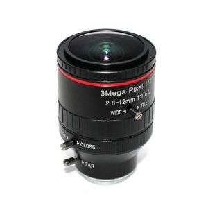 Aksesuarlar Endüstriyel Lens Manuel İris Zoom 2.812mm 3MP C Montaj Lens CCTV Lens Kamera Aksesuarları