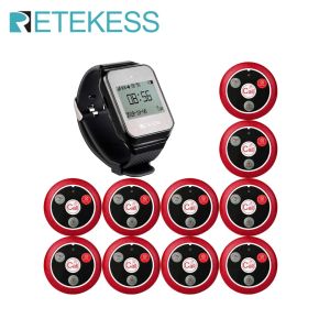 Аксессуары Retekess Restaurant Page Pager Беспроводная вызовая System TD108.