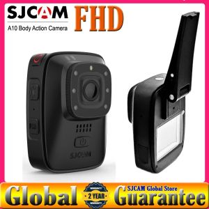 Kamera SJCAM A10 Taşınabilir Kolluk Kamera Giyilebilir Vücum Kameraları Ircut B/W Switch Gece Görme Lazer Lambası Kızılötesi Aksiyon Kamera