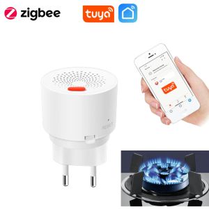 Dedektör AB US UK UK TUYA SMART ZIGBEE GAZ SIKAK DEĞİŞTİRİCİ Kablosuz LPG Doğal Gaz Metan Sızın Sensörü Ev Mutfak Alarm Sistemi