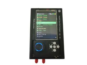 Радио -портапак H2 + Hackrf One SDR Radio с прошивкой Havoc + 0,5PPM TCXO GPS + 3,2 дюйма Touch LCD + 1500 мАч аккумулятор + металлический корпус